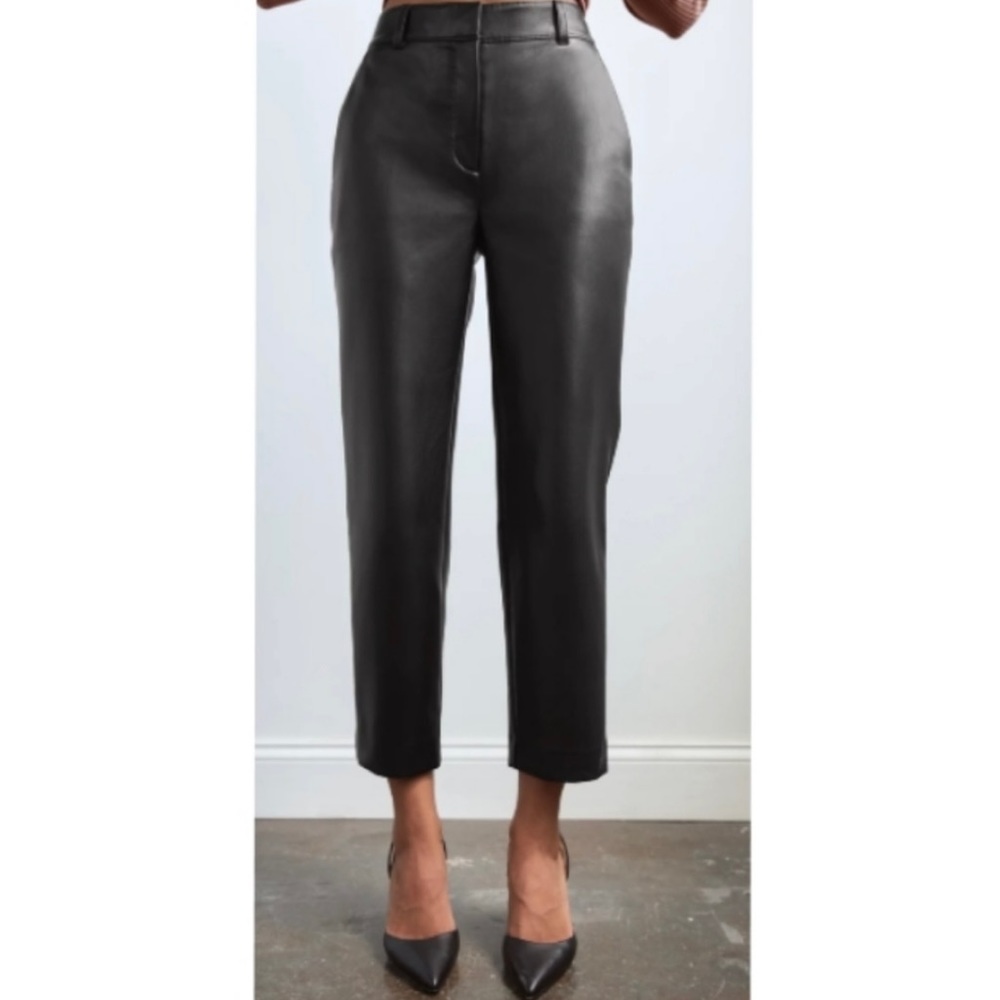 Aritzia Babaton Command Vegan Leather Pants